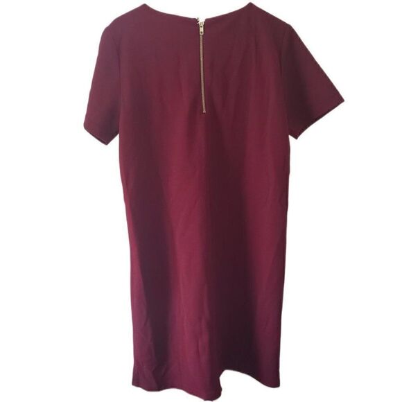 Dry Lake Short Sleeve Burgundy Volcano Dress - Picture 3 of 4